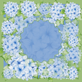 Sea of Hydrangeas Leatherette