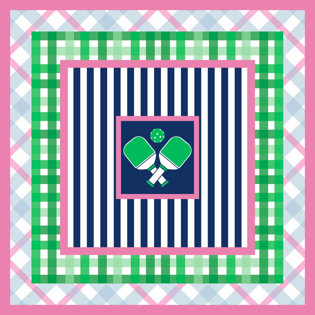 Pickleball Club Mahjong Mat