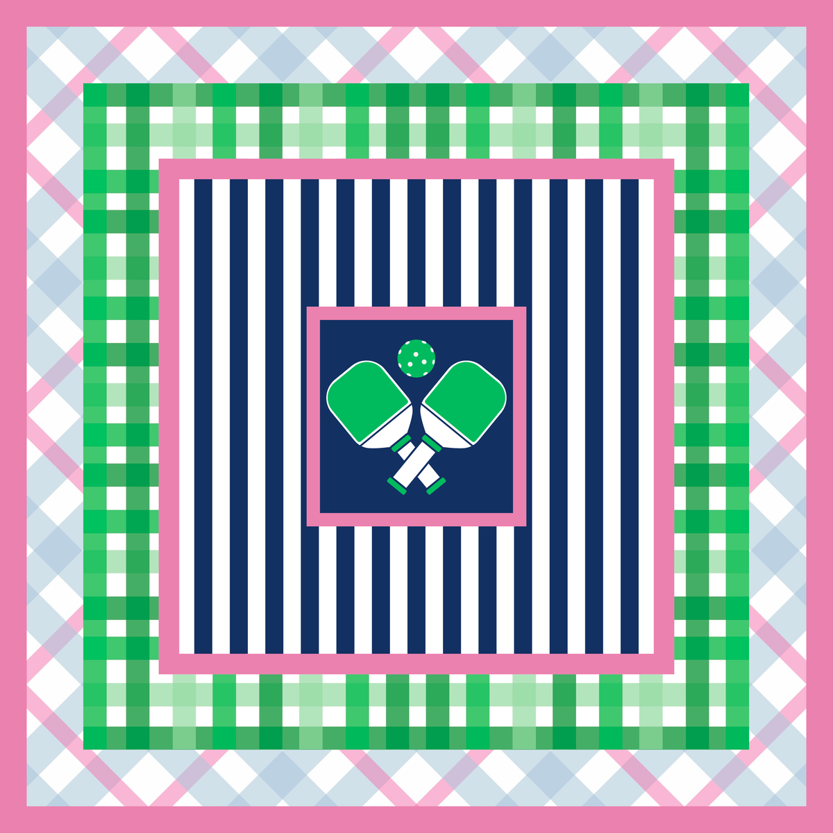 Pickleball Club Mahjong Mat