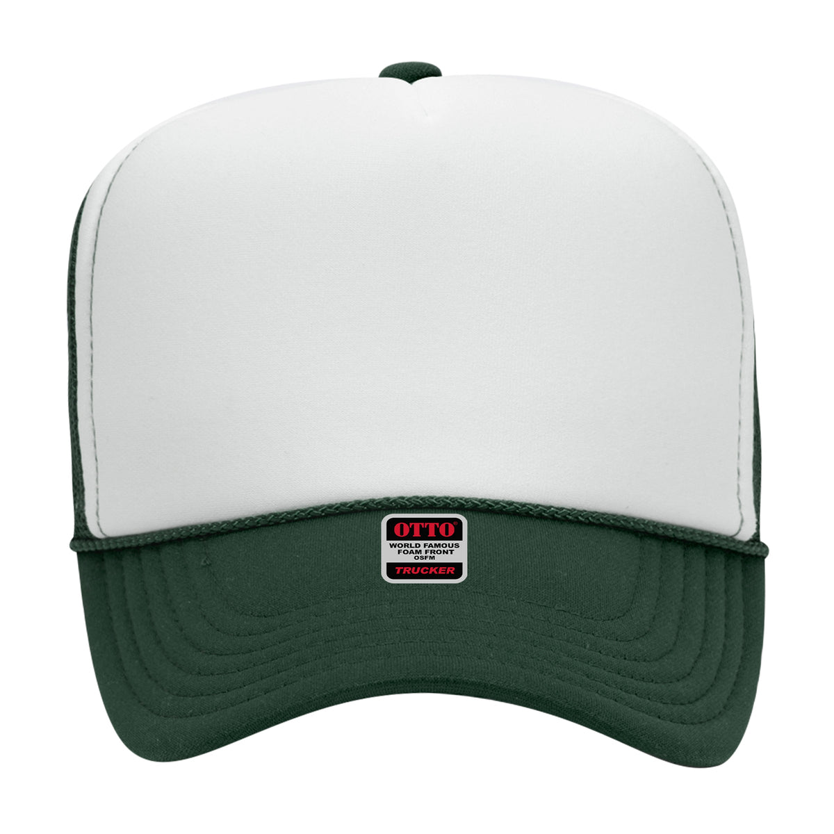 Embroidered Chain Stitch Trucker Hat