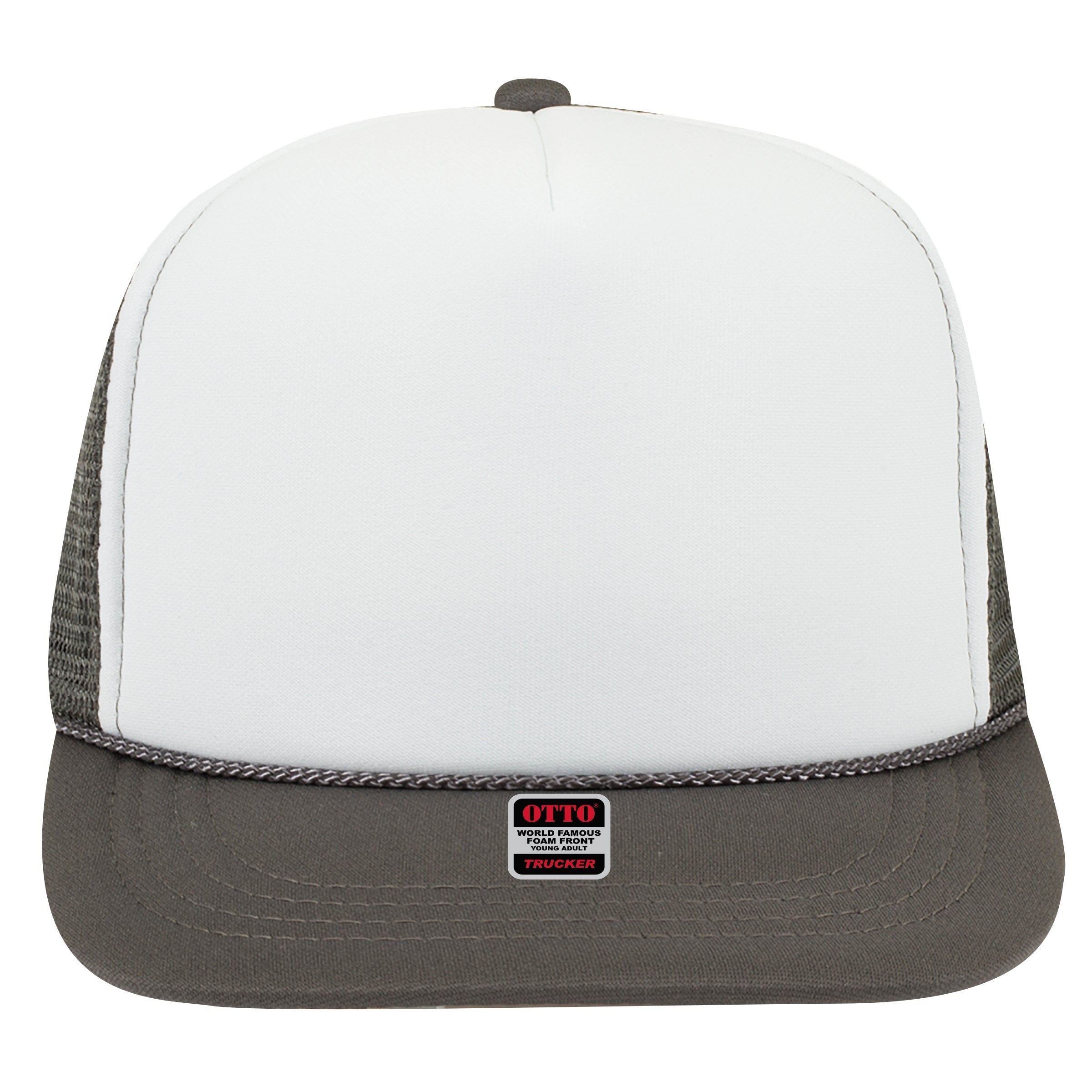 Embroidered Chain Stitch Trucker Hat