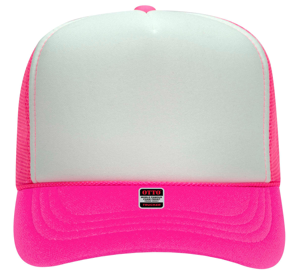 Embroidered Chain Stitch Trucker Hat