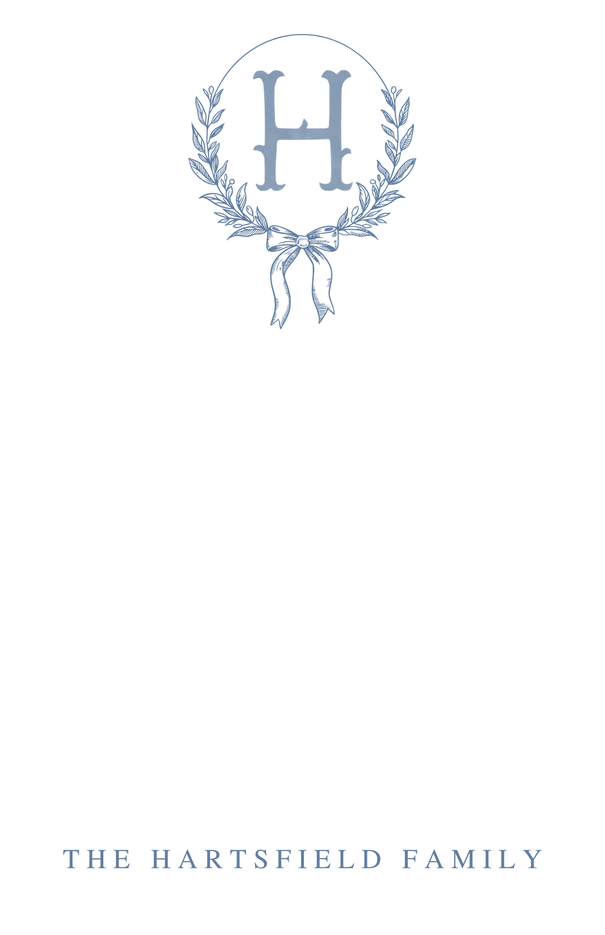 Family Initial Notepad