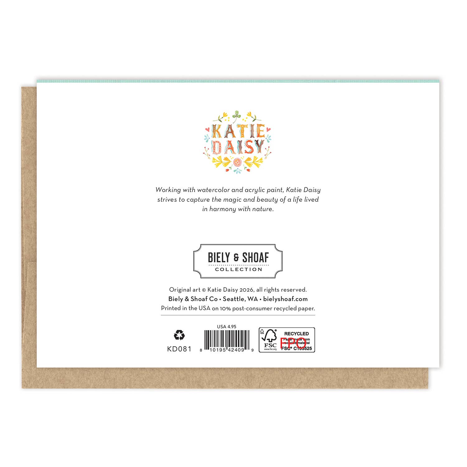 Meadow Garden Birthday Card