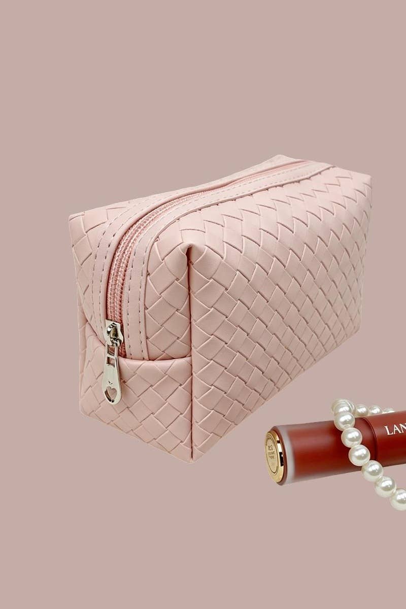 Woven Weave Cosmetic Bag