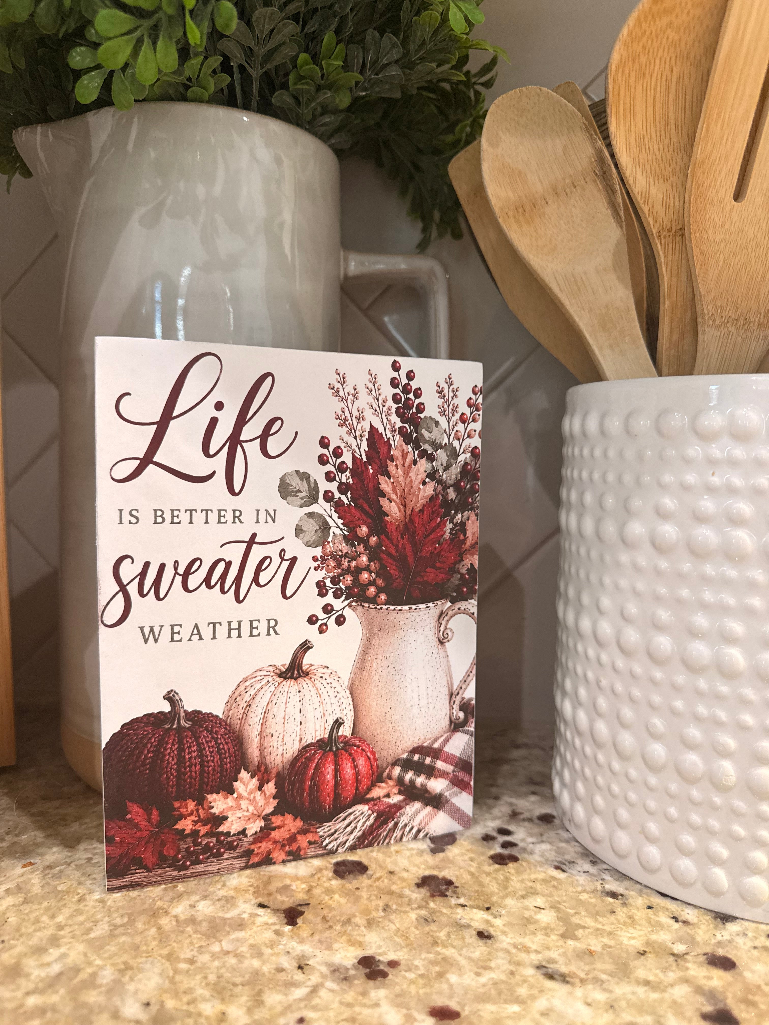 Sweater Weather Wall Art
