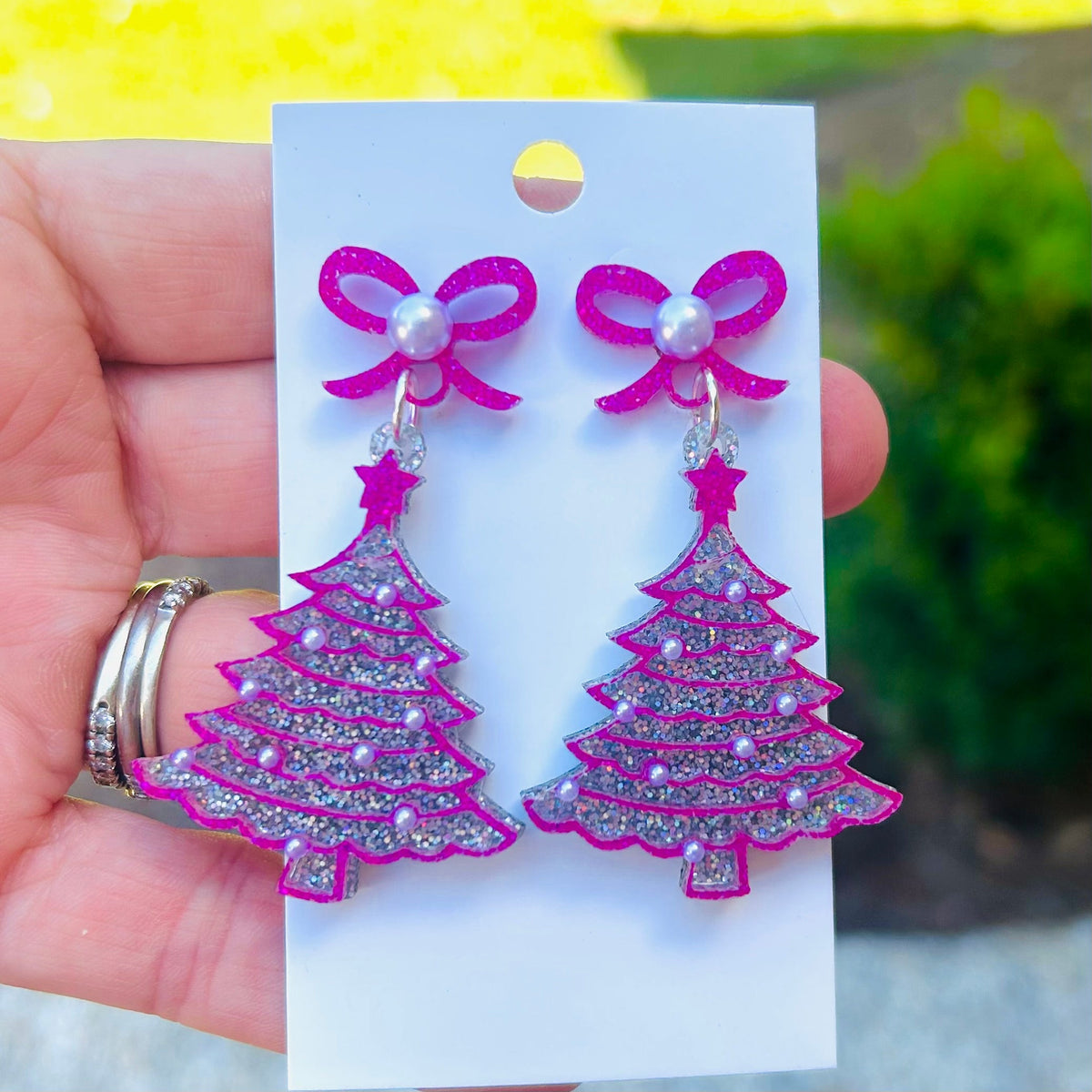 Bow Christmas Tree Dangles