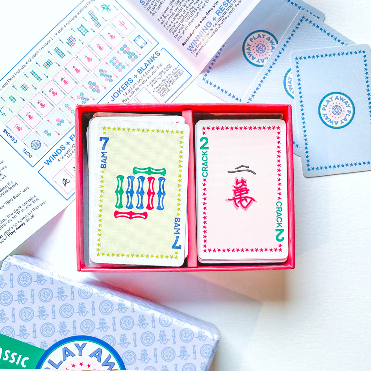 Play Away Mahjong Cards: Classic Edition