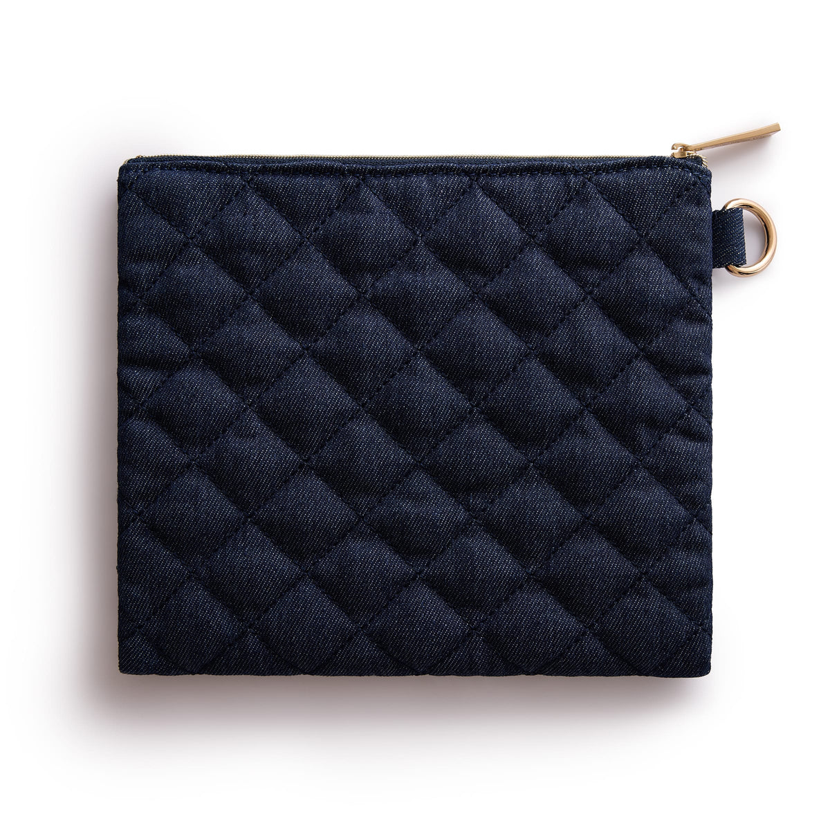 Denim and Gems Everything Pouch