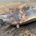Cross Beaded Wrap Bracelet