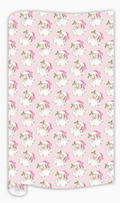 Pink Santa Wrapping Paper