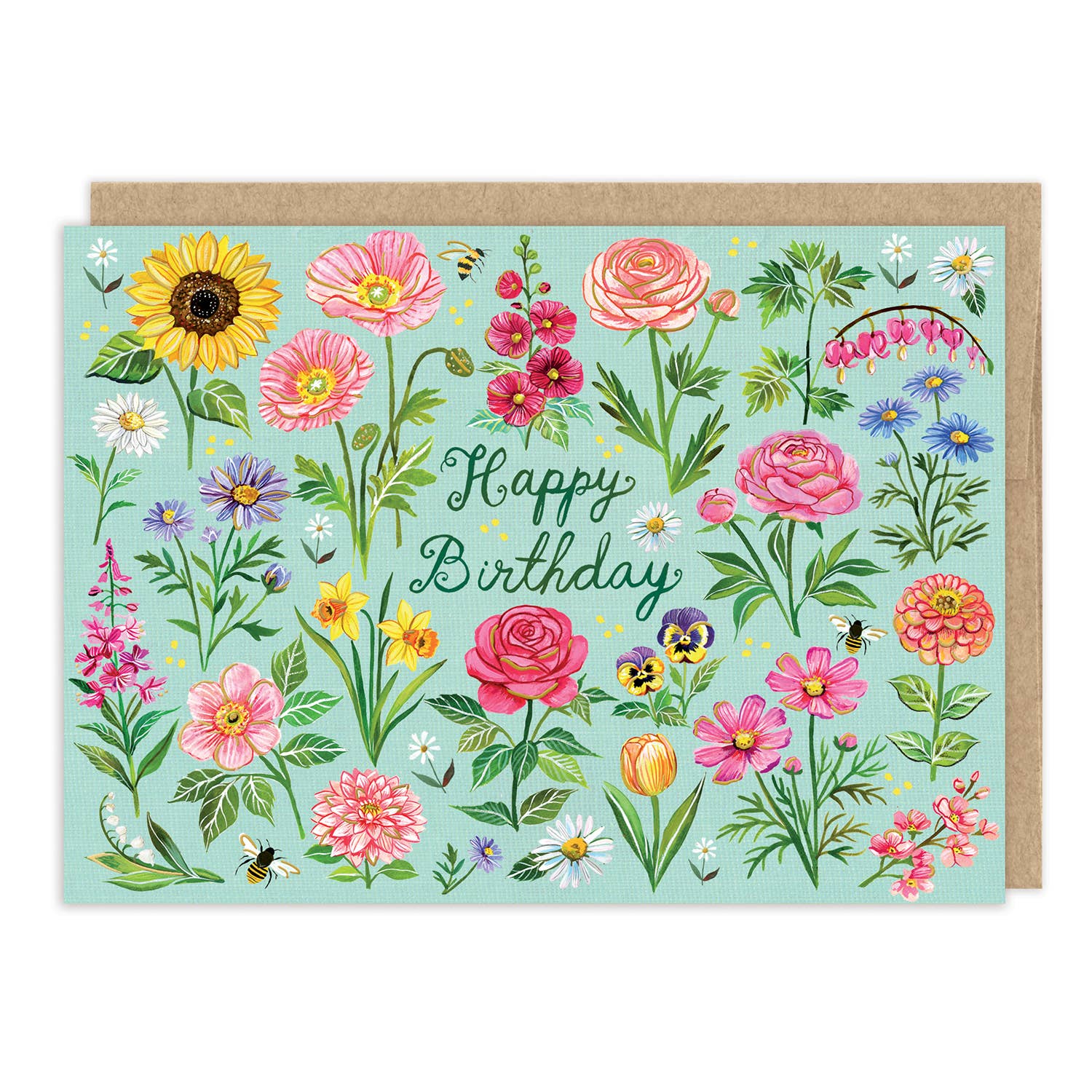Meadow Garden Birthday Card