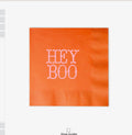 Hey Boo Halloween Cocktail Napkins